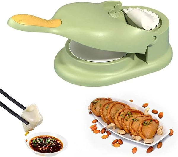 Hot Sale Kitchen Easy To Make Dumpling Skin Moulds Manual Press Dumpling Mold 2 In 1 Dumpling Tool Kitchen Accessories