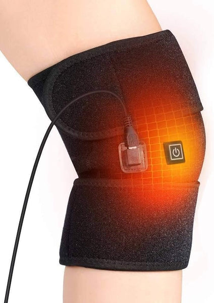 Heated Knee Massager Brace Wrap Heating Pads for Knee Heating Electric 3 Adjustable Suitable for Both Men and Women Massage Knee (FREE DELIVERY)