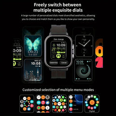 2 In 1 Design Smartwatch with Wireless Earbuds