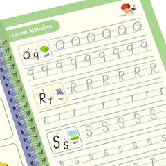 Magic English Writing Book for Kids كتاب الكتابة الإنجليزية السحري للأطفال